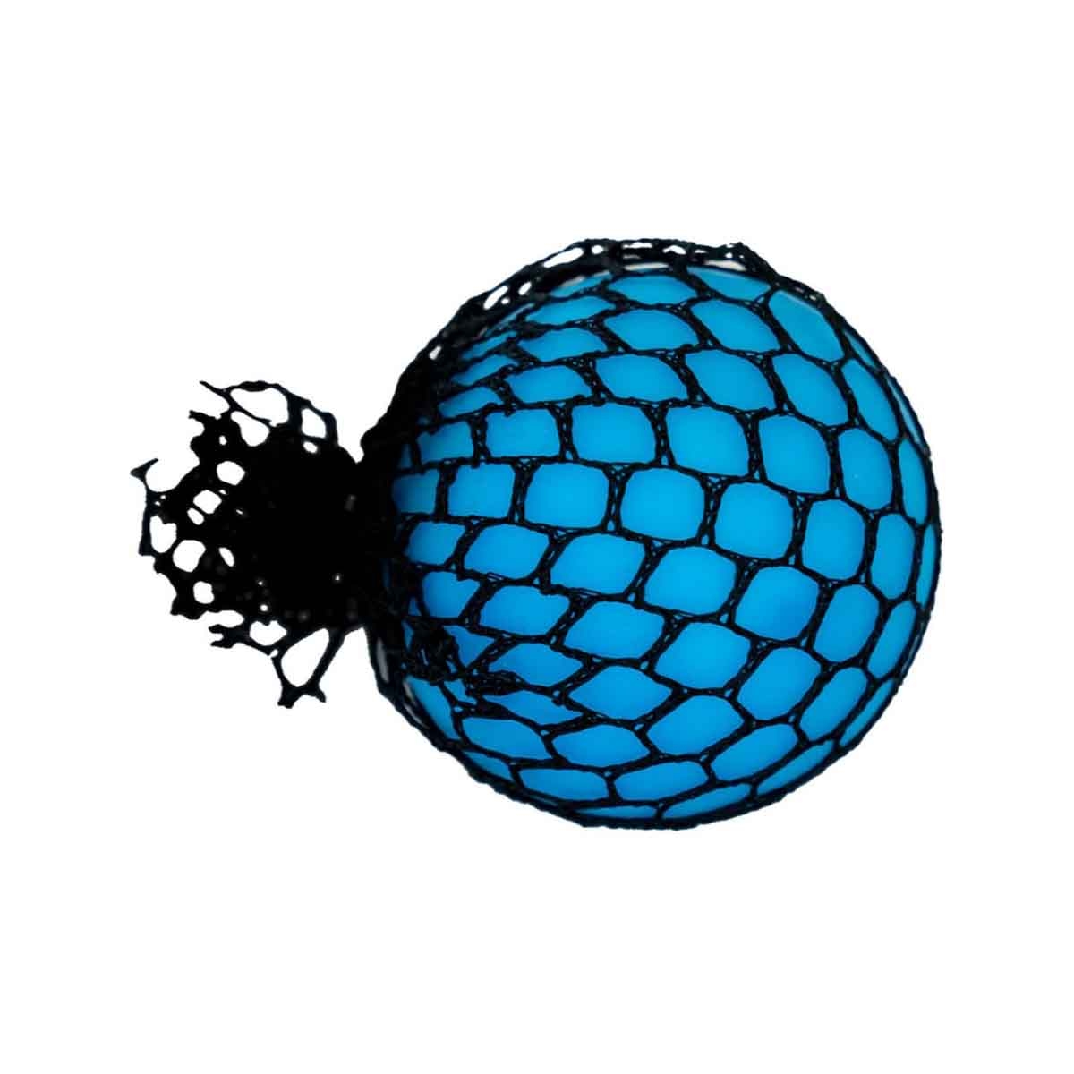 موشايا فاميلي كرة رغوية منوعة داخل شبكة من مجموعة سكويزرز للجنسين، من عمر 5-7 سنوات