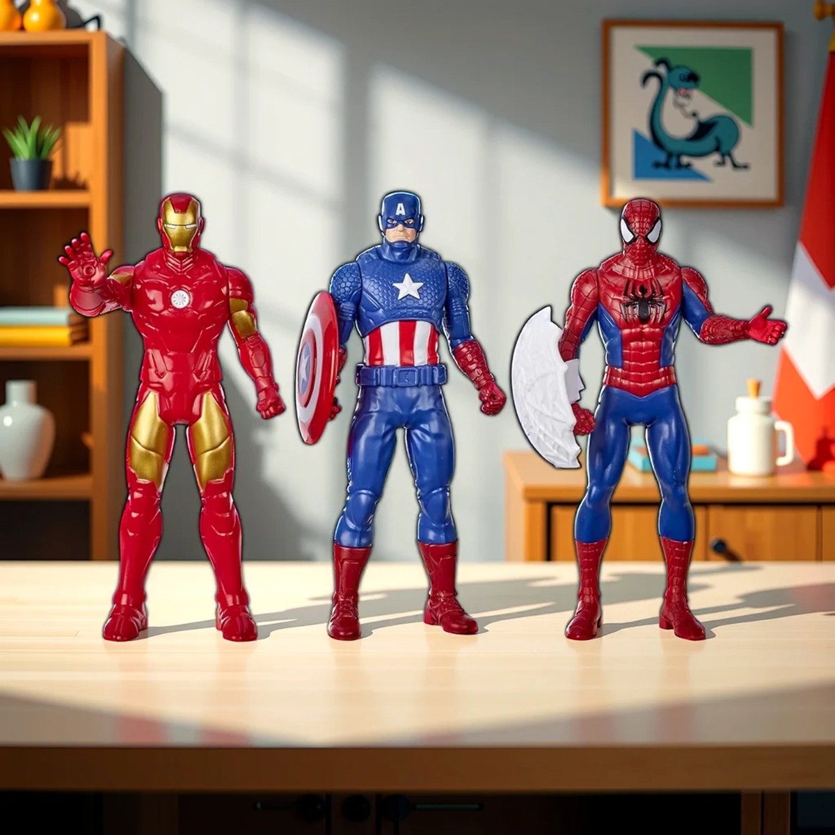Marvel 6″ Avengers Figure Set Unisex, 5-7 Years