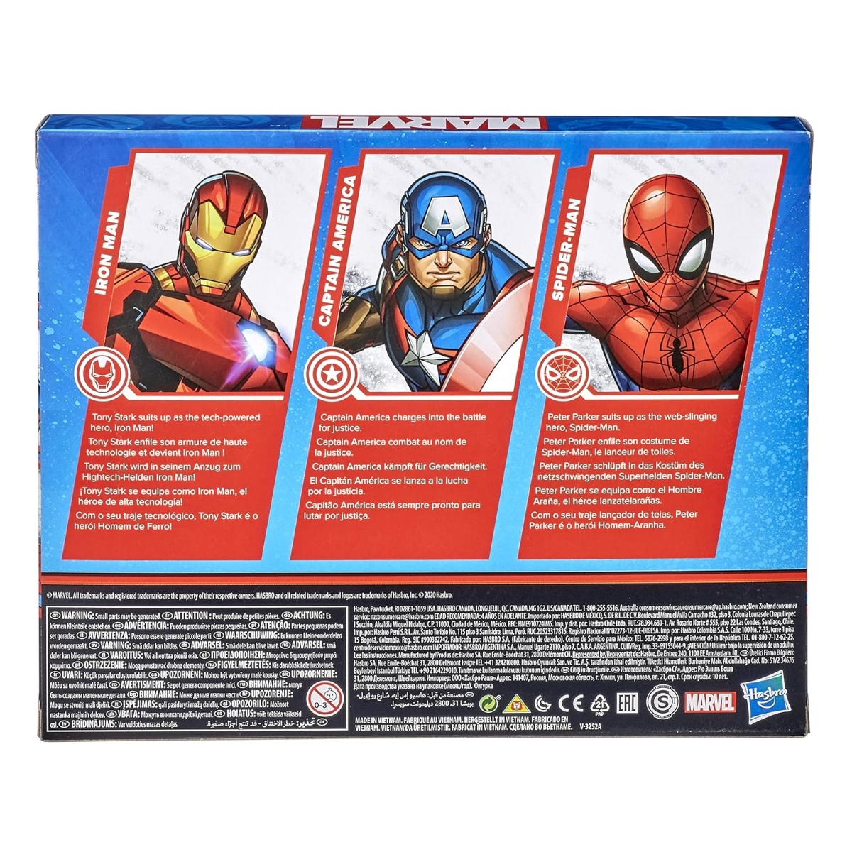 Marvel 6″ Avengers Figure Set Unisex, 5-7 Years