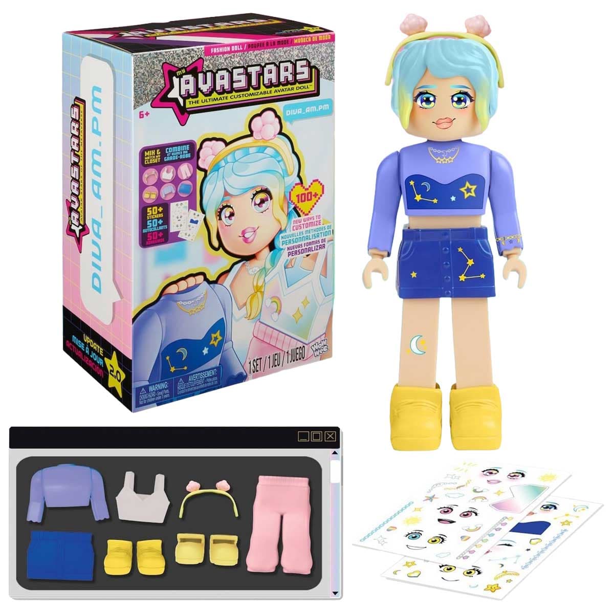 My Avastars Diva AM.PM Fashion Doll Girls, 6 - 8 Years