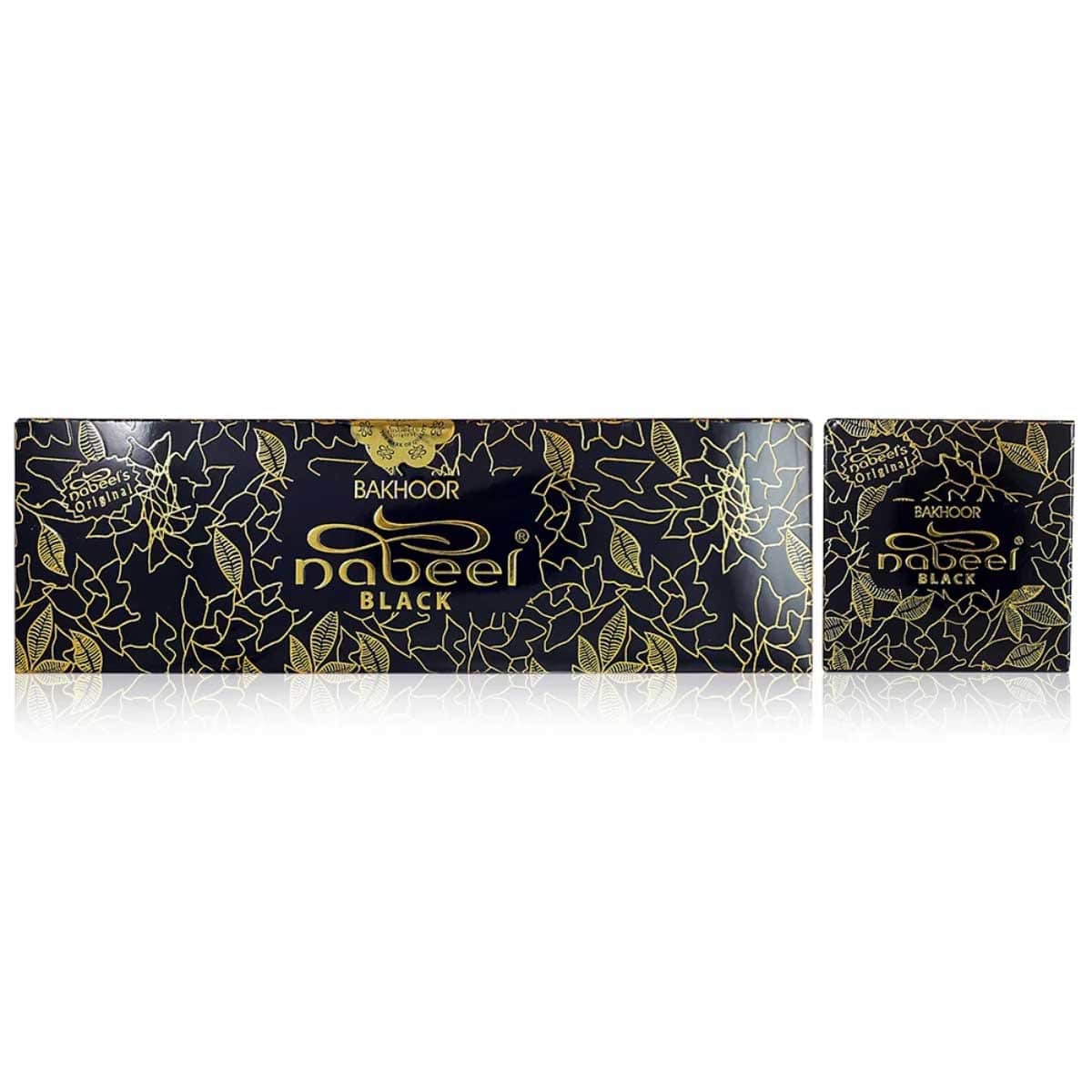Nabeel Black & Oudh Black with Oudh Bakhoor Incense Bundle