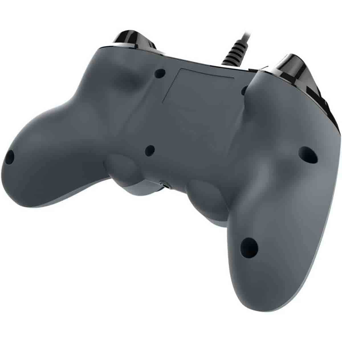 Nacon Compact Grey Wired Gaming Controller for PlayStation 4