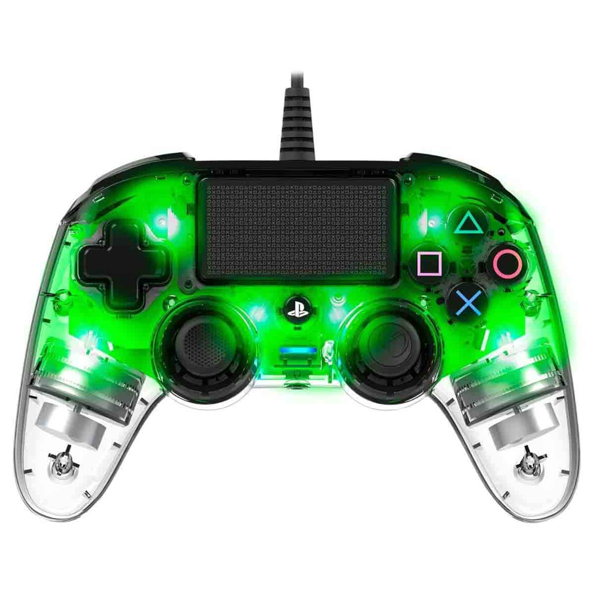 Nacon Compact Illuminated Wired Gaming Controller for PlayStation 4