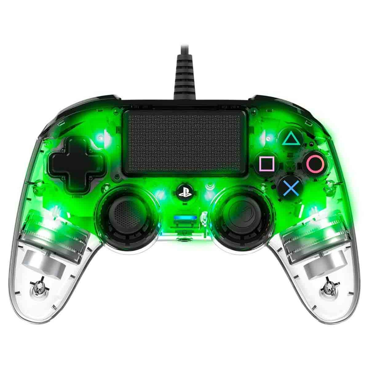 ناكون وحدة تحكم ألعاب مدمجة سلكية مضيئة بلايستيشن 4