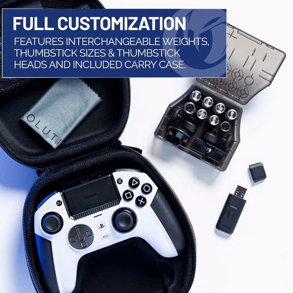 Nacon White Revolution 5 Pro Gaming Controller