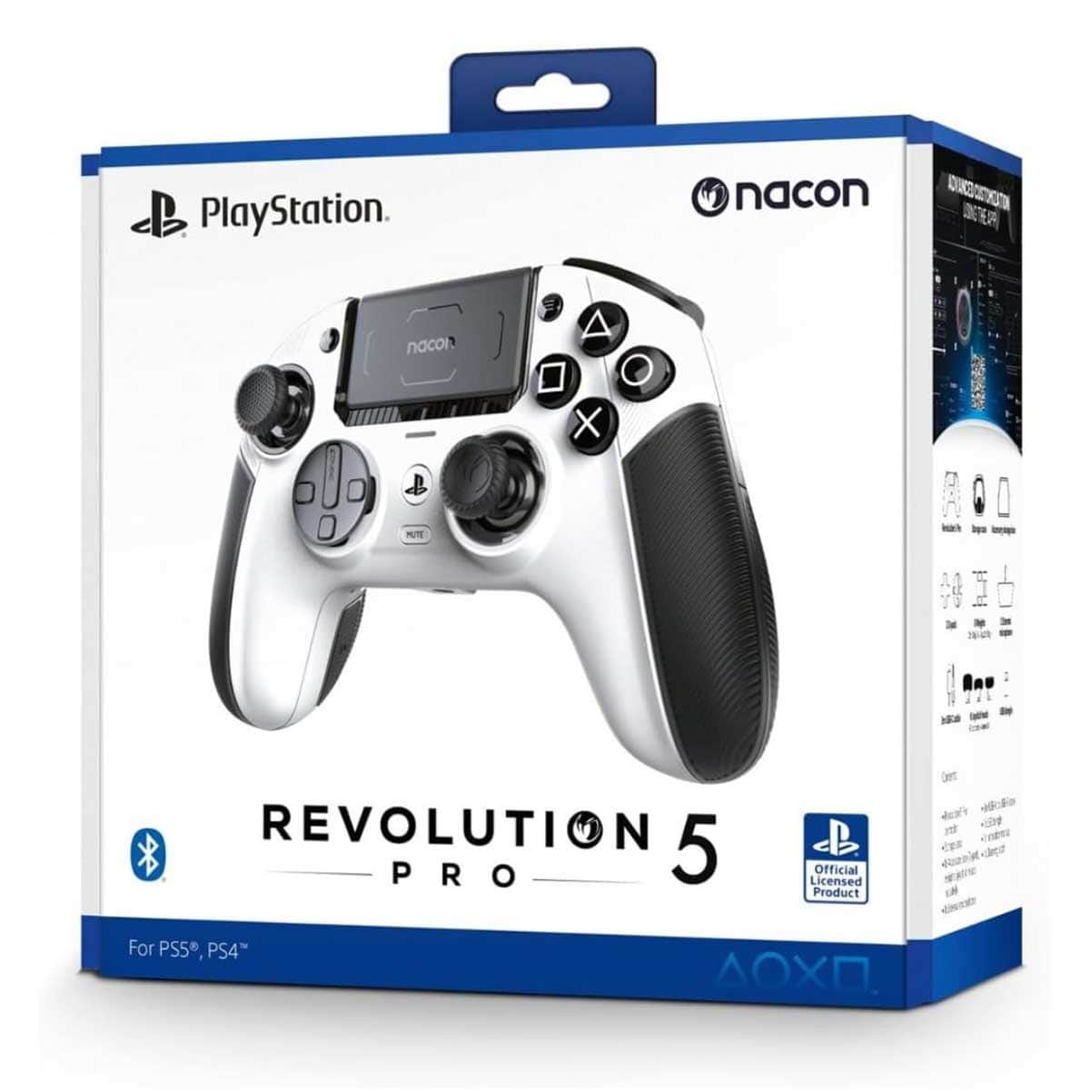 Nacon White Revolution 5 Pro Gaming Controller