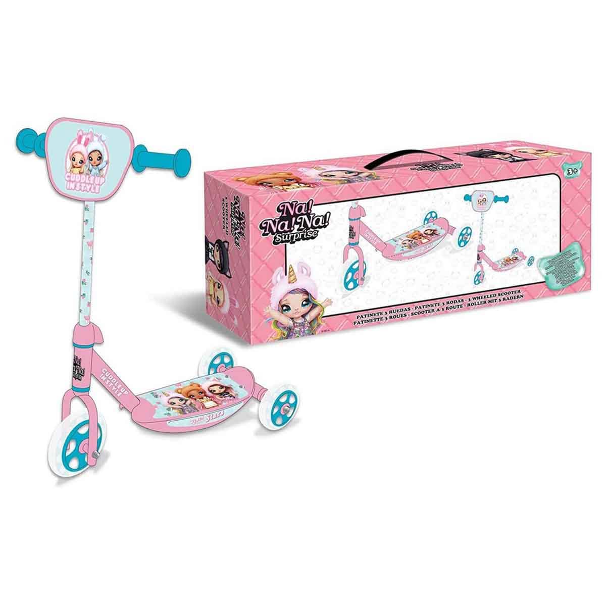 Na!Na!Na! Surprise 3 Wheeled Scooter Unisex, 3-4 Years