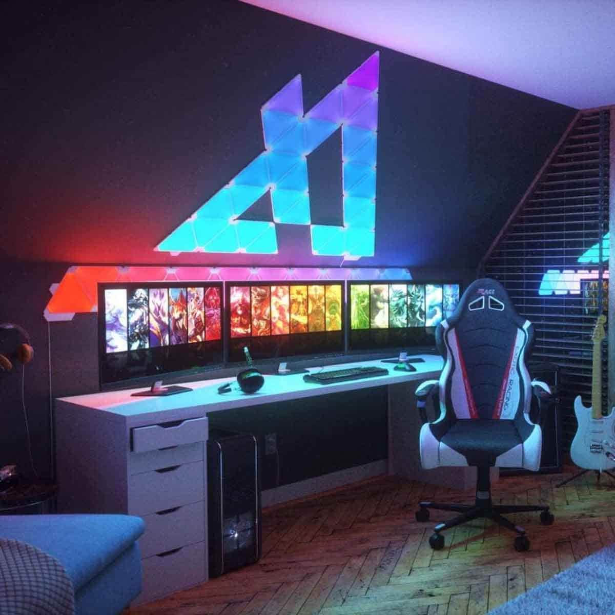 Nanoleaf 9 Light Panels Canvas Square Starter Light Kit