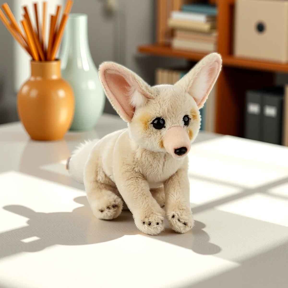 ناشيونال جيوغرافيك لعبة محشوة ثعلب الفنك فاخر 6 انش للجنسين، عمر 3-4 سنوات