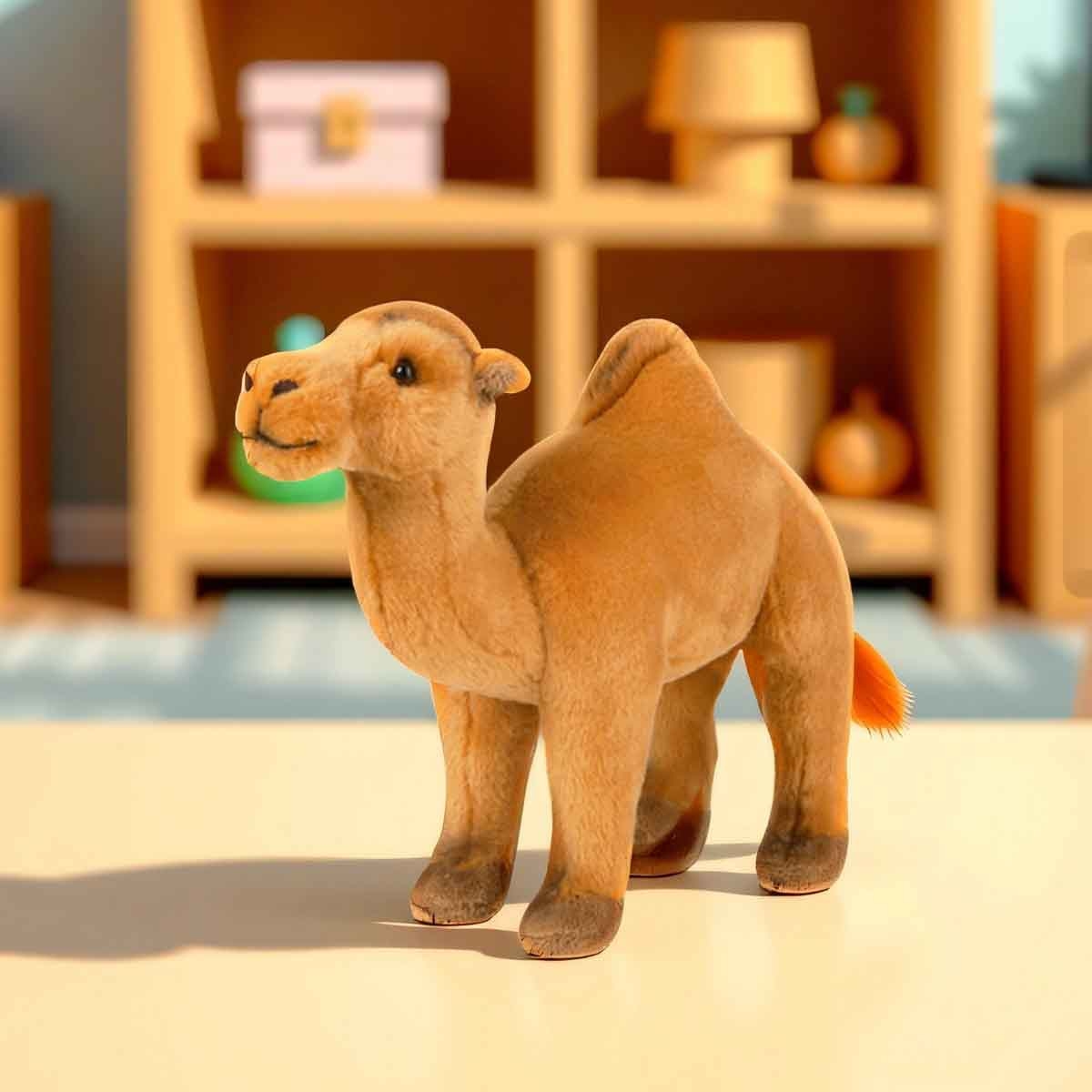 National Geographic 6" Premium Camel Plush Toy Unisex, 3-4 Years