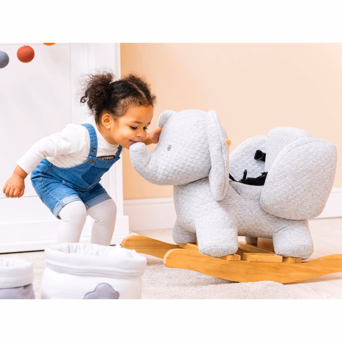 Nattou Tembo Elephant Rocking Toy Toddler, 0-2 Years