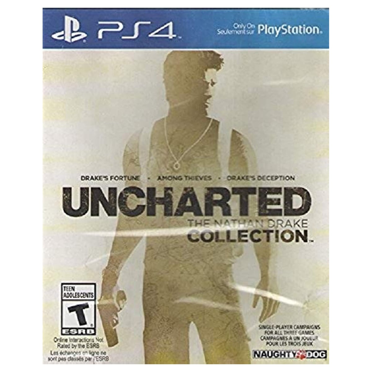 Naughty Dog Uncharted: The Nathan Drake Collection (International Version) Video Game for PlayStation 4