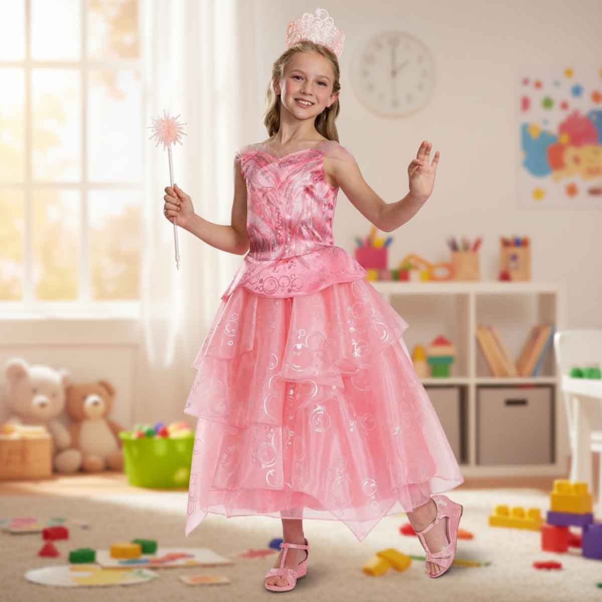 Wicked Glinda Pink Deluxe Costume