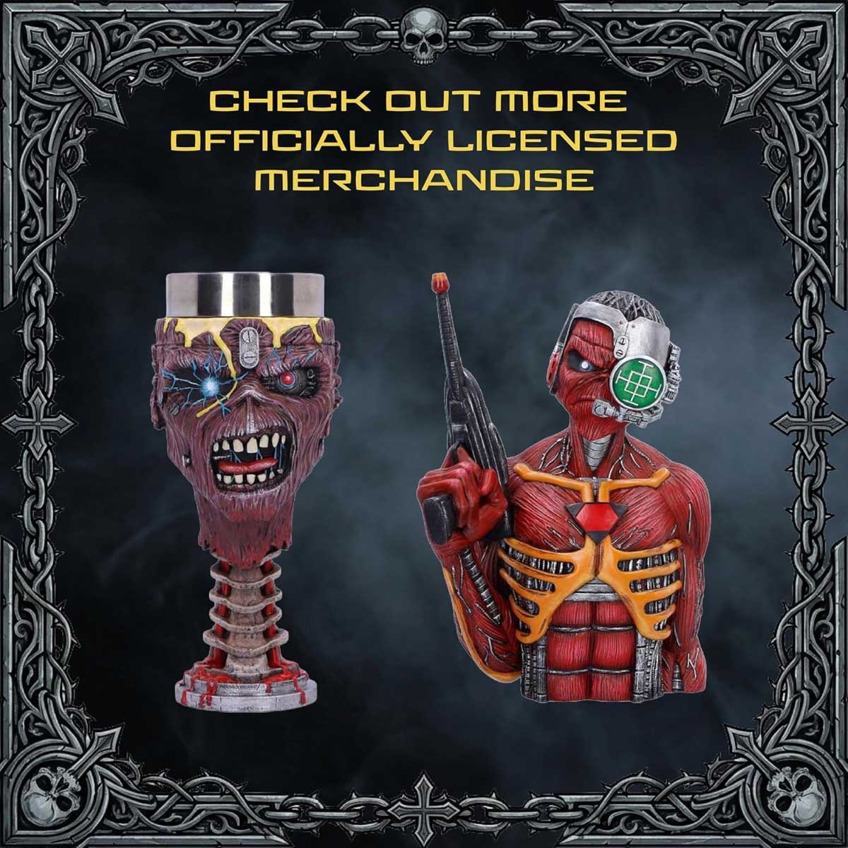 Nemesis Now 6" Iron Maiden Somewhere In Time Tankard