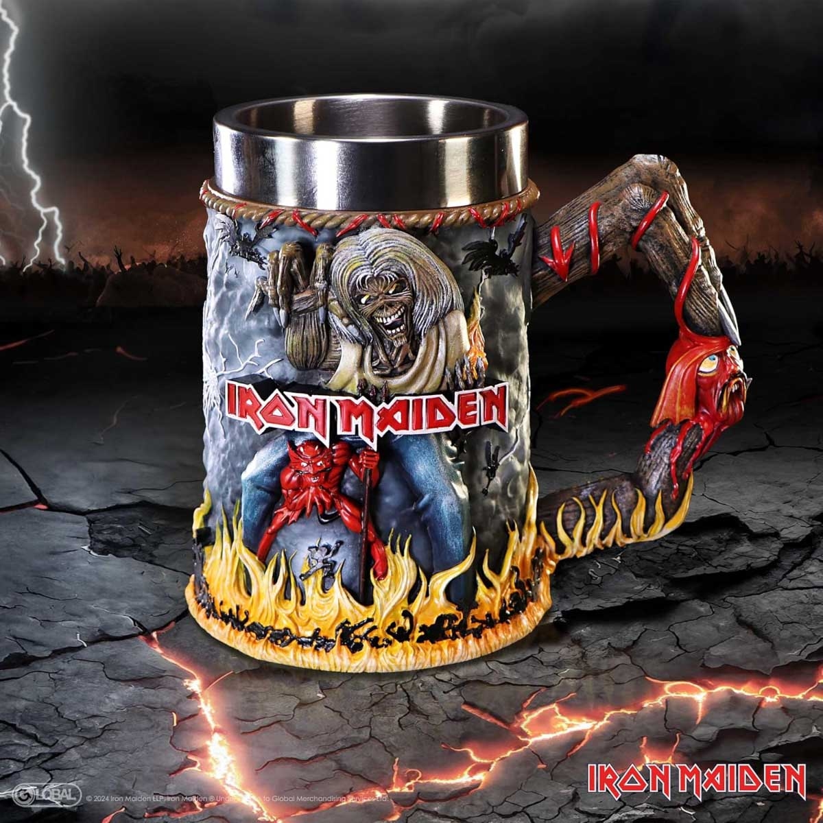 Nemesis Now 6.3" Iron Maiden: The Number of the Beast Tankard