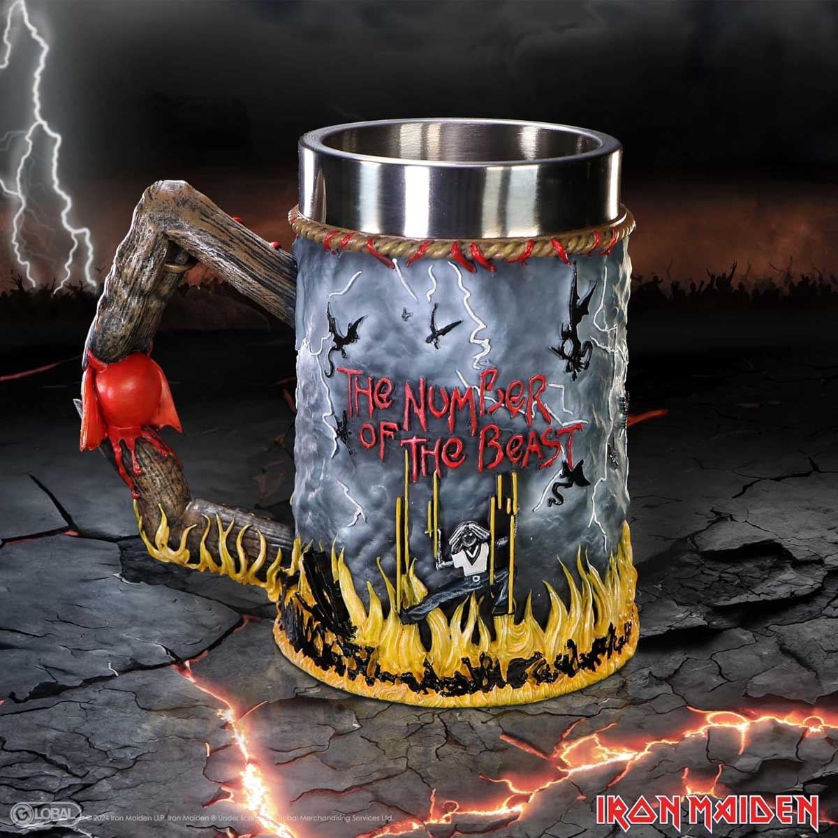 Nemesis Now 6.3" Iron Maiden: The Number of the Beast Tankard