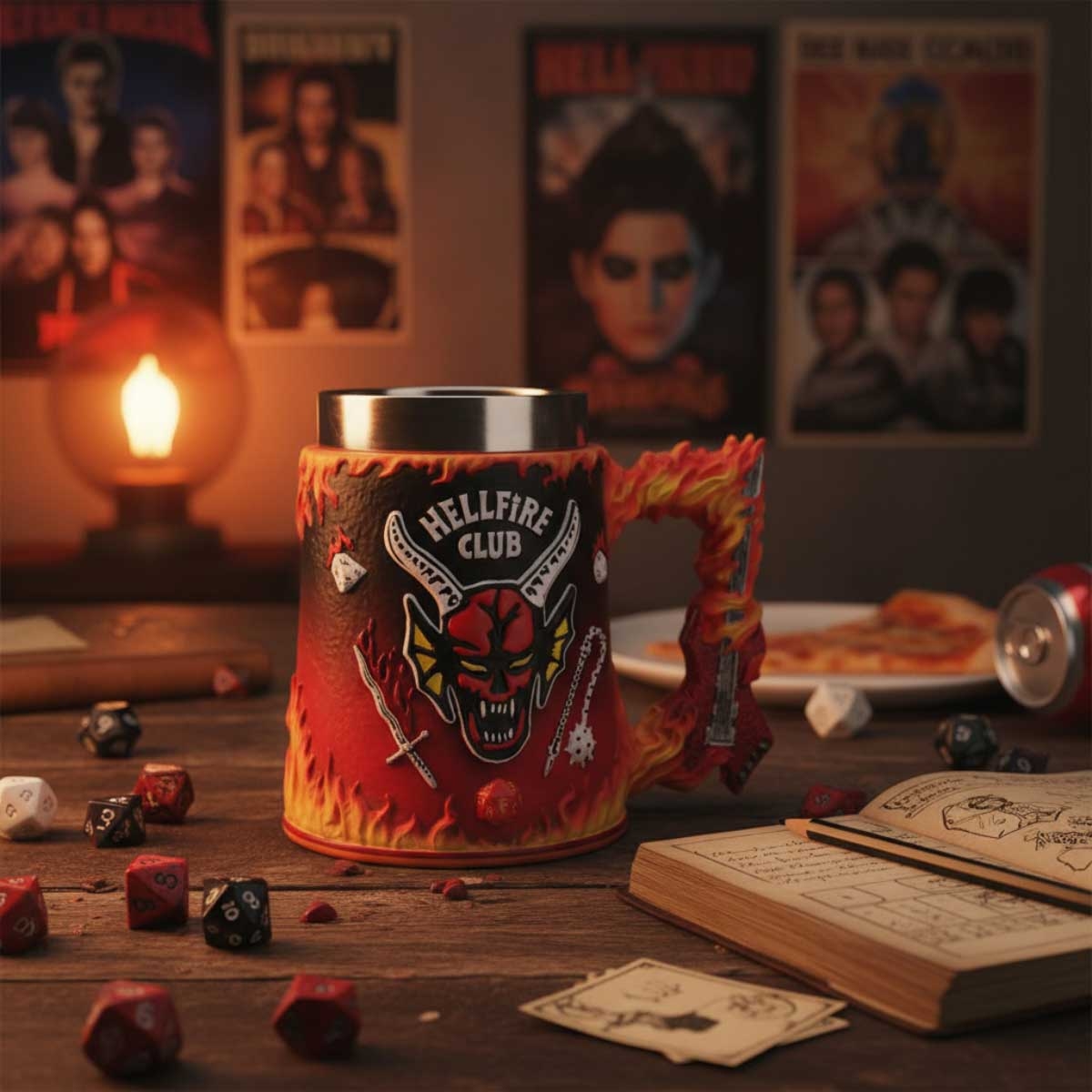 Nemesis Now 6.69" Stranger Things Hellfire Club Tankard