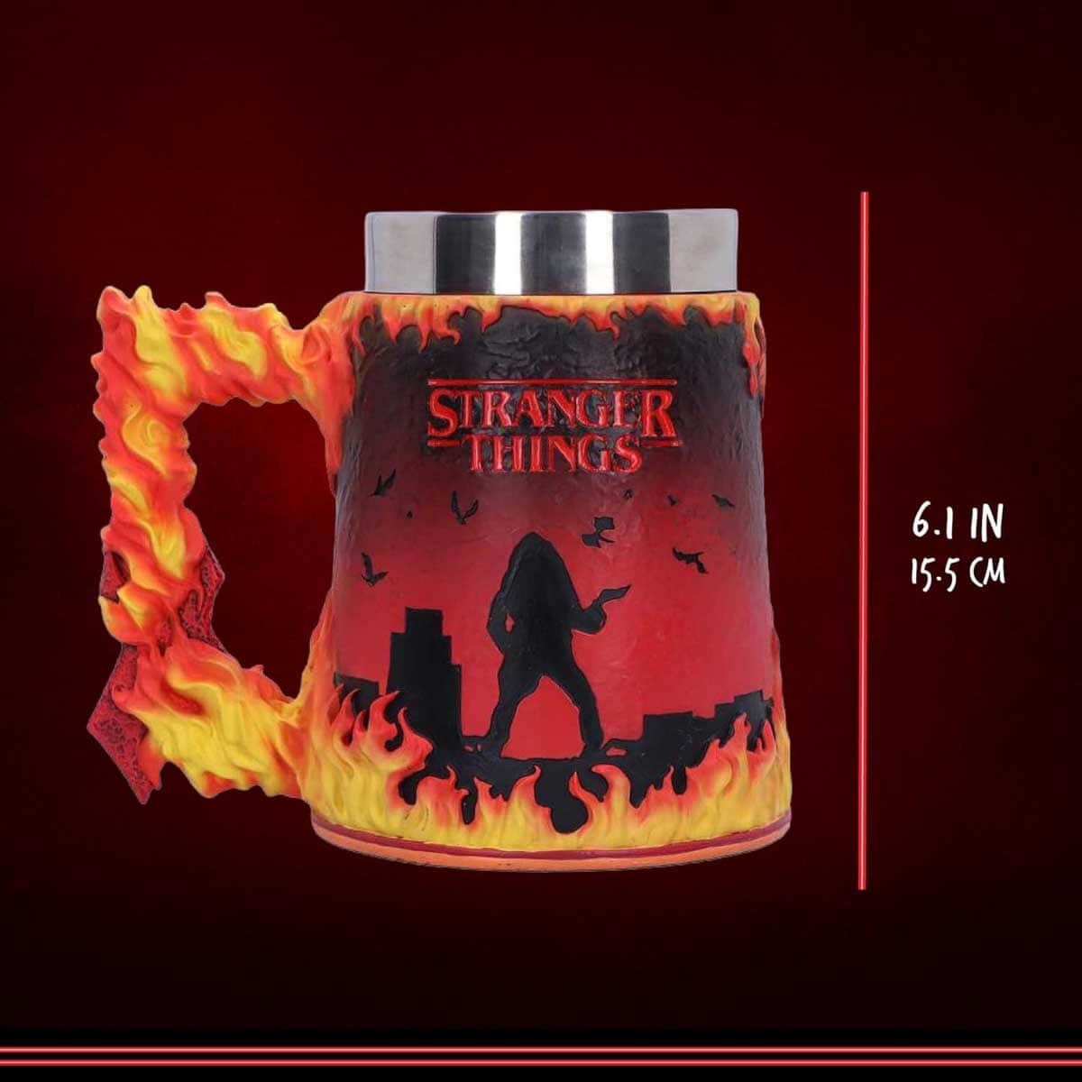 Nemesis Now 6.69" Stranger Things Hellfire Club Tankard