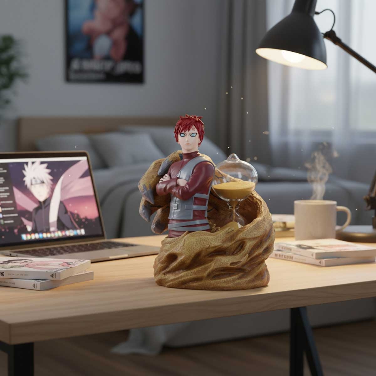 Nemesis Now Naruto Gaara Sand Timer Action Figure