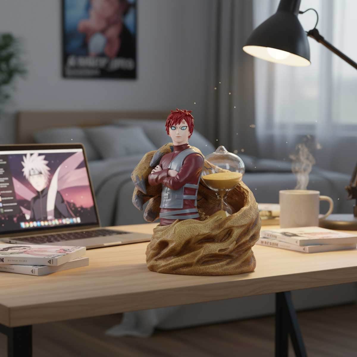 Nemesis Now Naruto Gaara Sand Timer Action Figure