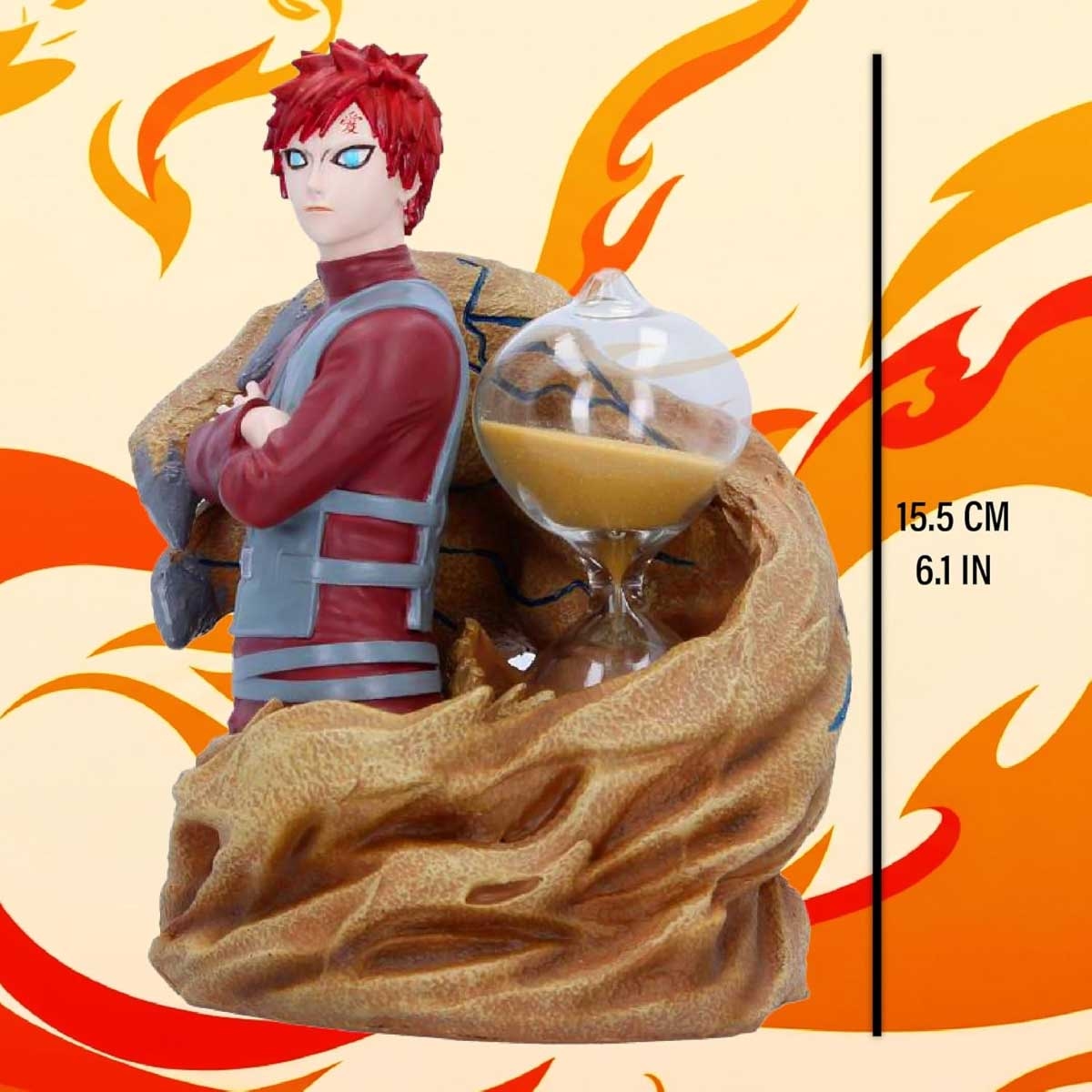 Nemesis Now Naruto Gaara Sand Timer Action Figure