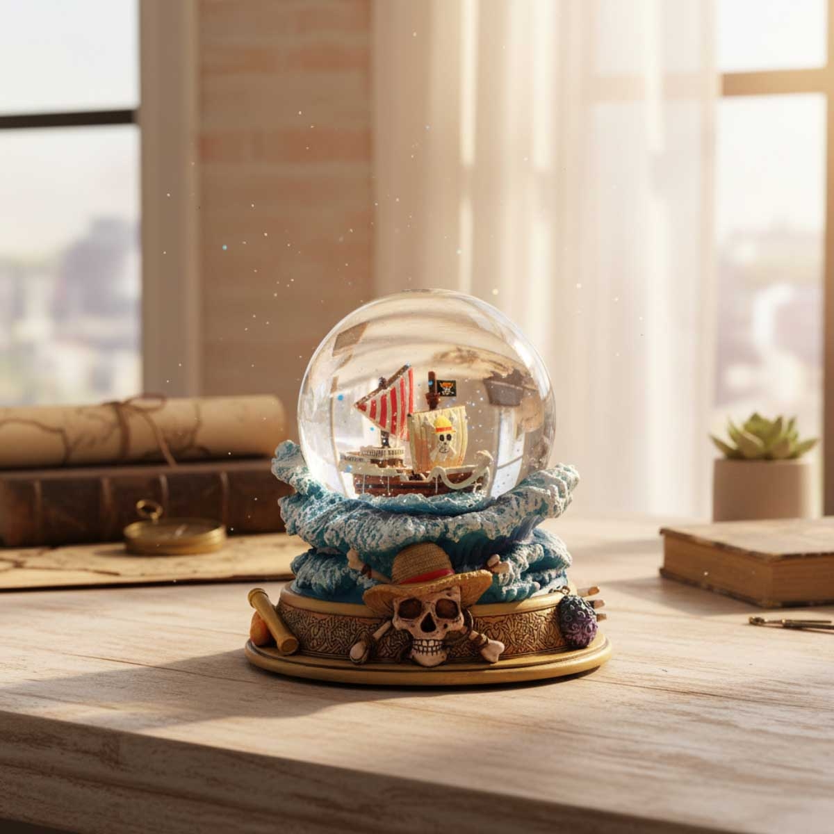 Nemesis Now One Piece Going Merry Snow Globe