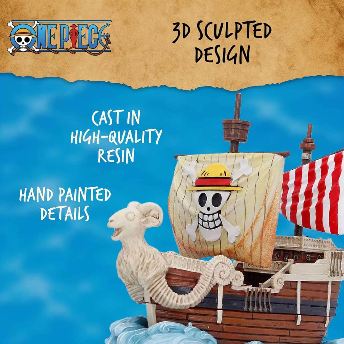Nemesis Now One Piece Going Merry Storage Box