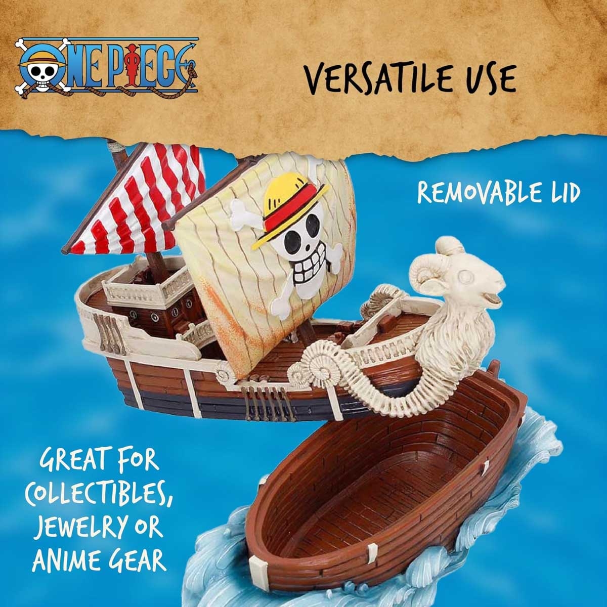 Nemesis Now One Piece Going Merry Storage Box