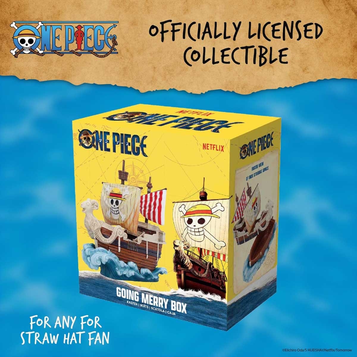 Nemesis Now One Piece Going Merry Storage Box