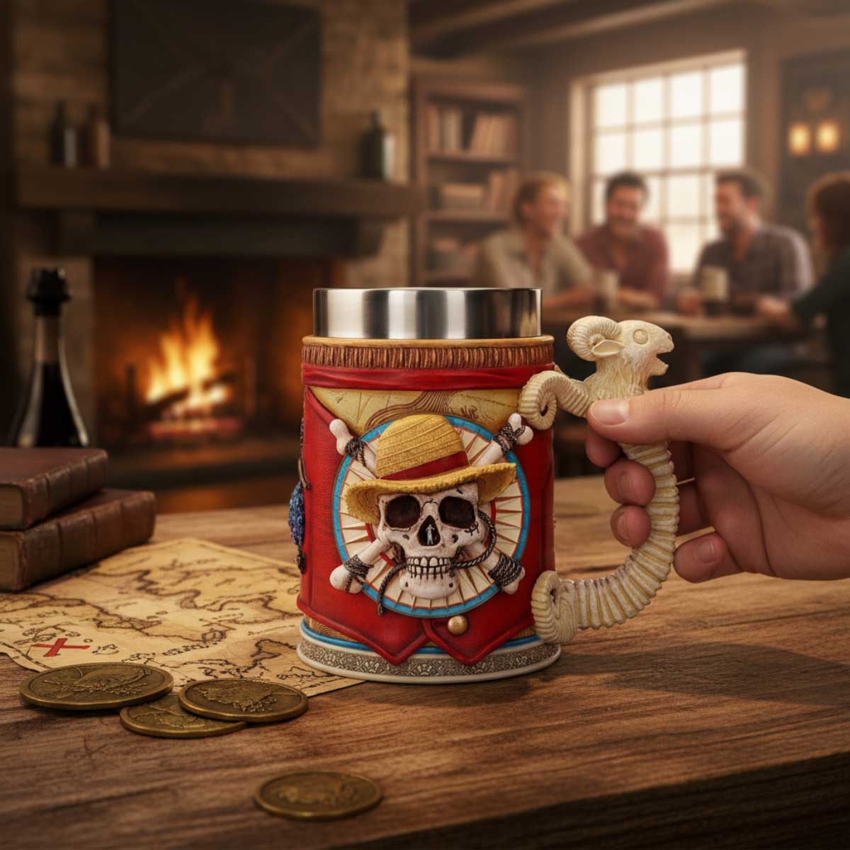 Nemesis Now 16oz One Piece Luffy Tankard