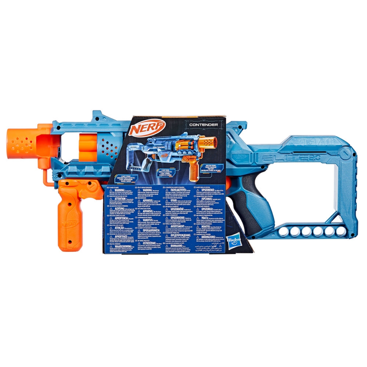 Nerf Elite 2.0 Contender Blaster Unisex, 8-10 Years