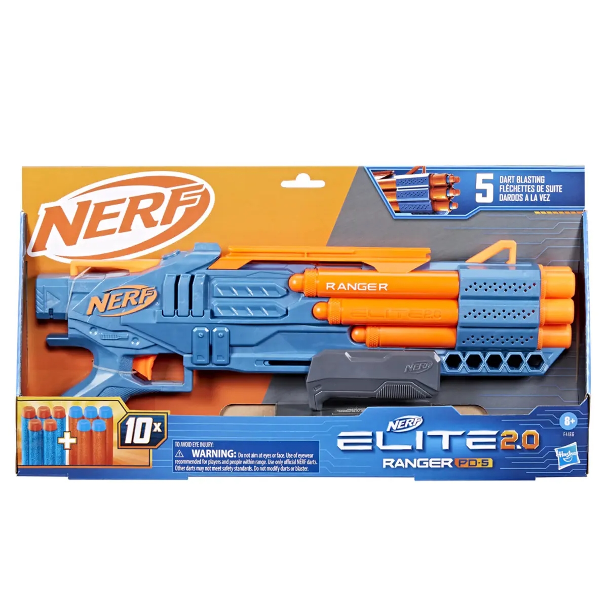Nerf Elite 2.0 Ranger PD-5 Blaster Gun Boys, 8-10 Years