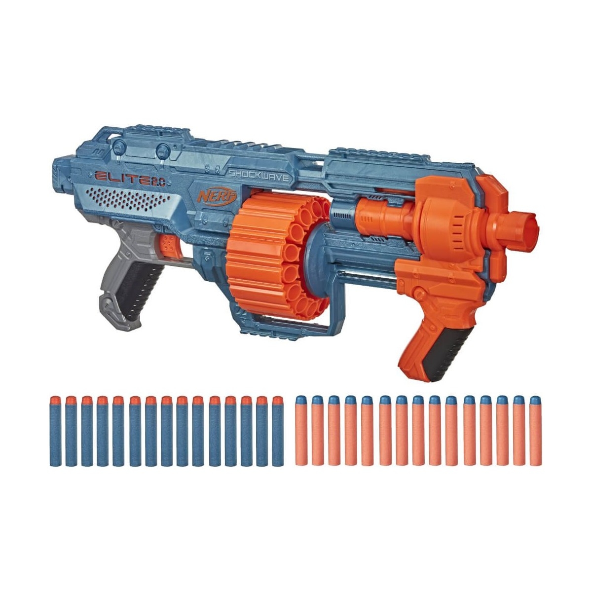 Nerf Elite 2.0 Shockwave RD-15 Blaster Toy Unisex, 8-10 Years
