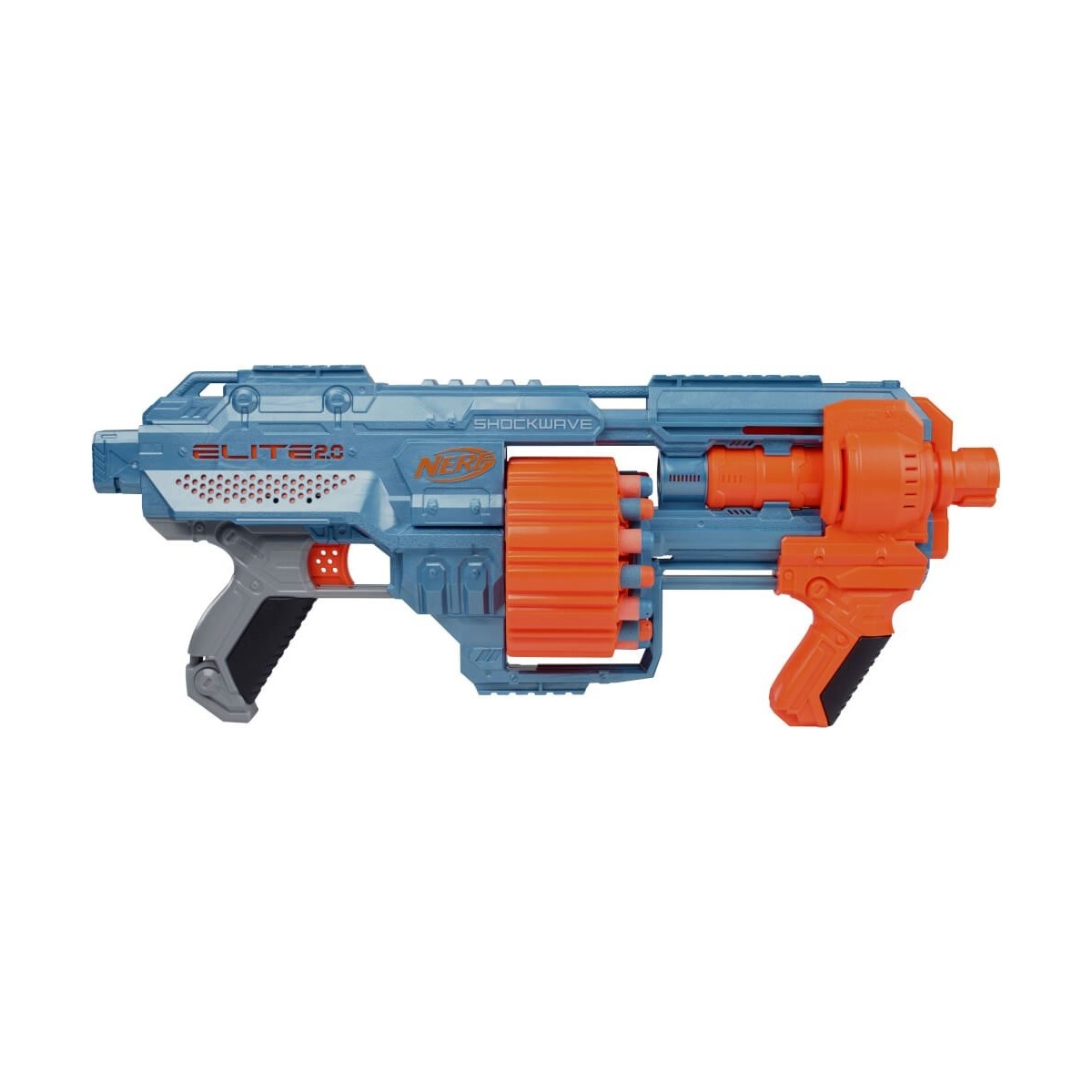Nerf Elite 2.0 Shockwave RD-15 Blaster Toy Unisex, 8-10 Years