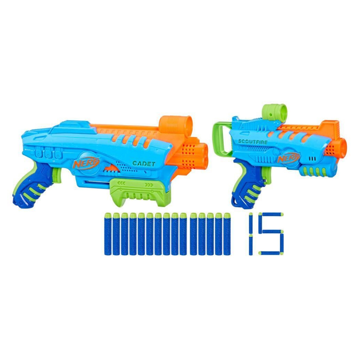 Nerf Elite Junior Ultimate Starter Set Unisex, 5-7 Years, Pack of 2