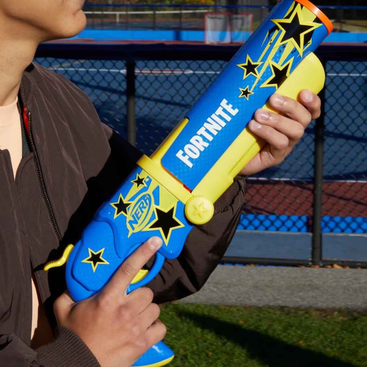 Nerf Fortnite Half Tone Hero Dart Blaster Unisex, 8-10 Years