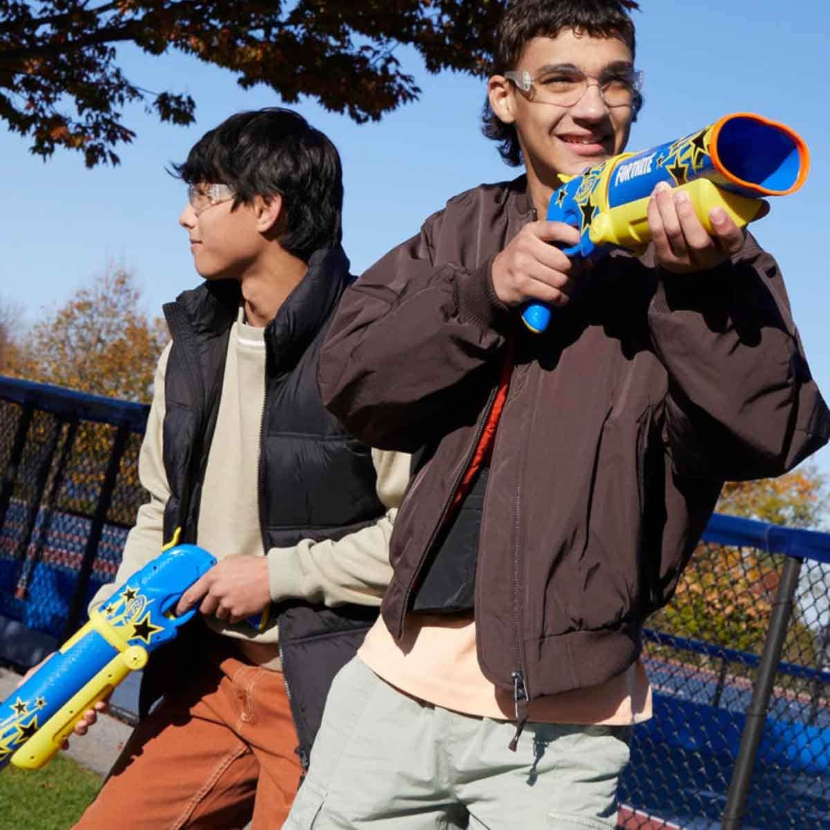نيرف فورتنايت نصف تون هيرو قاذف سهام، للجنسين، 8-10 سنوات