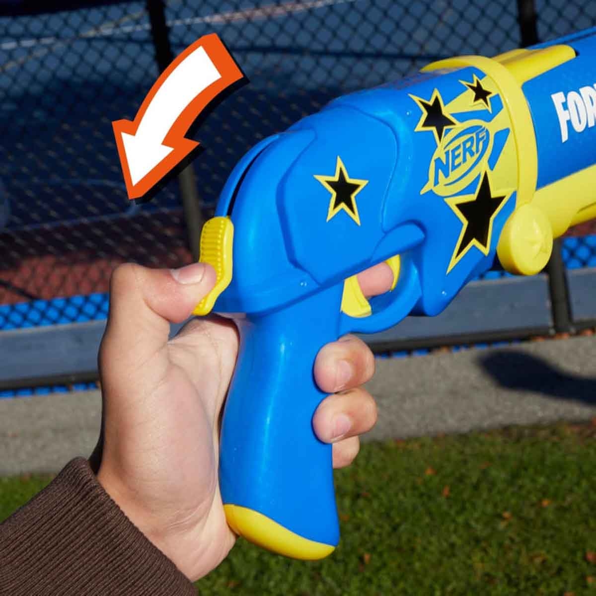 Nerf Fortnite Half Tone Hero Dart Blaster Unisex, 8-10 Years