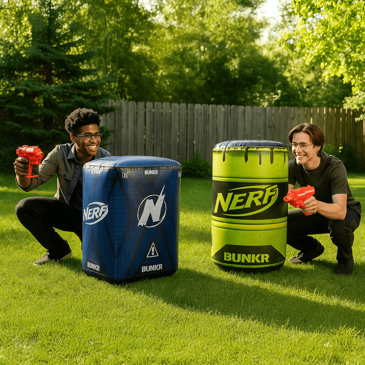 Nerf Inflatable A Assortment Take Cover Unisex, 8-10 Years