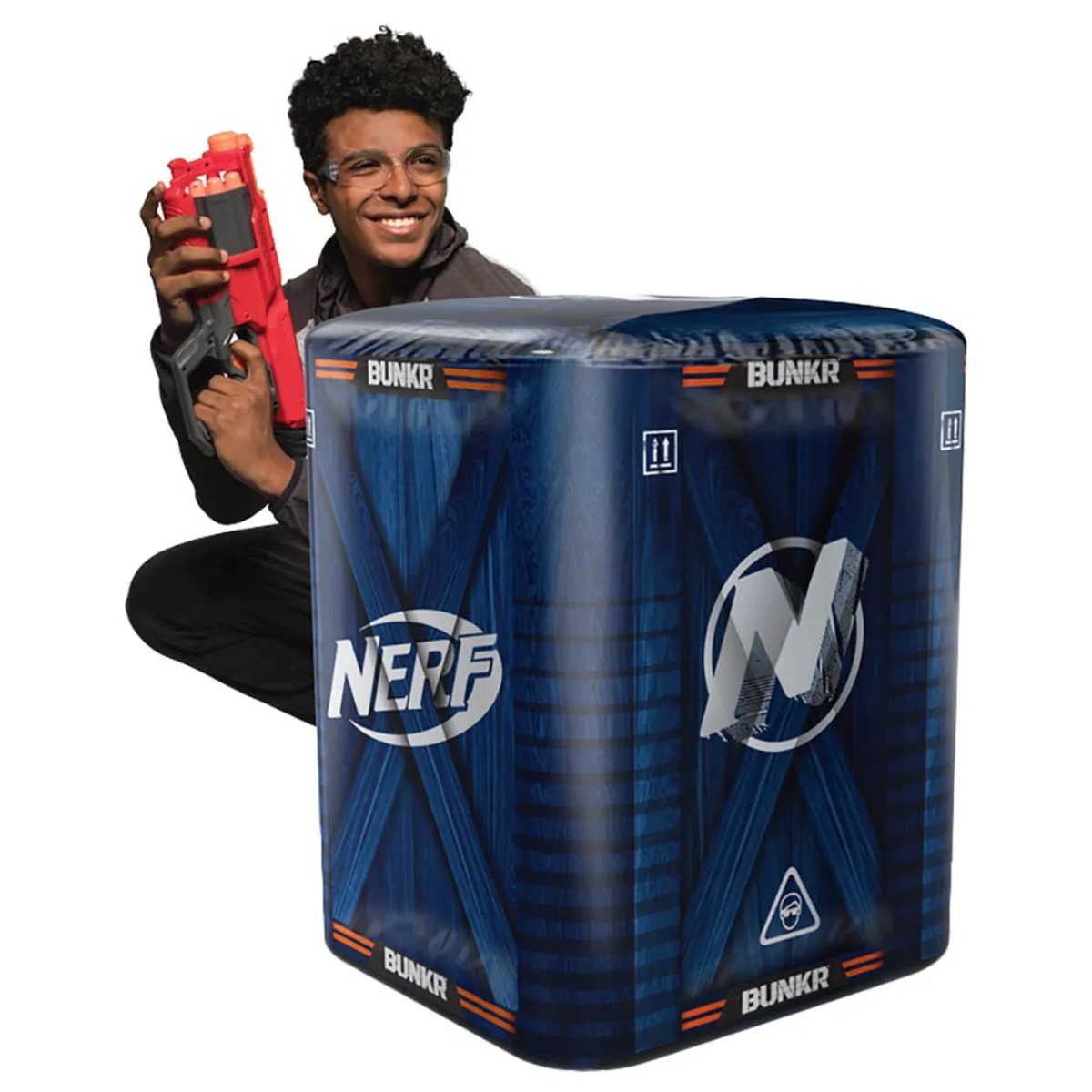 Nerf Inflatable A Assortment Take Cover Unisex, 8-10 Years