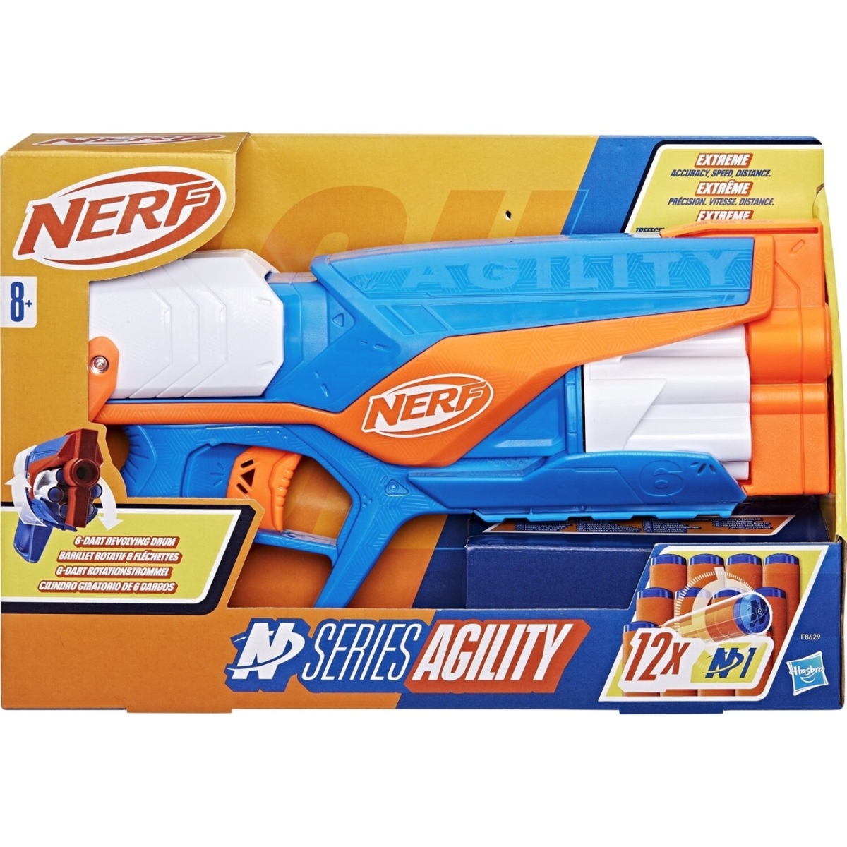 Nerf N Series Agility Blaster Unisex, 8-10 Years
