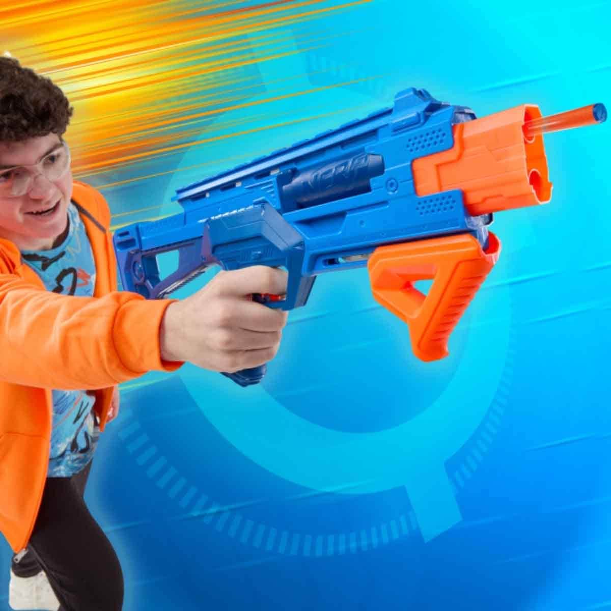 Nerf N Series Double Impact Dart Blaster Unisex, 8-10 Years