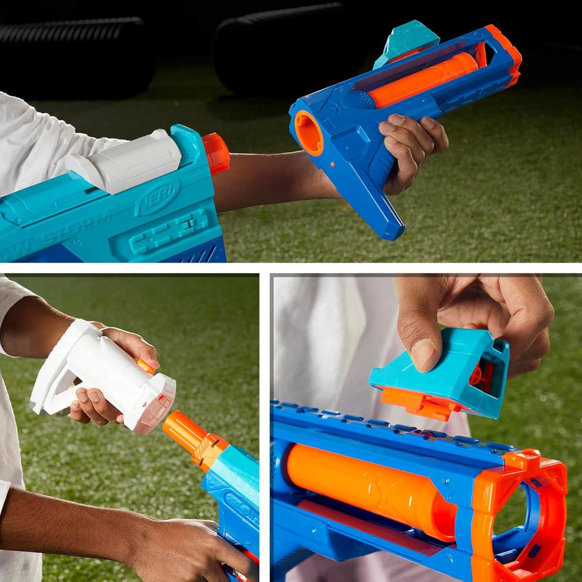 Nerf Series Blaster Shadow Storm Toy Unisex, 8-10 Years