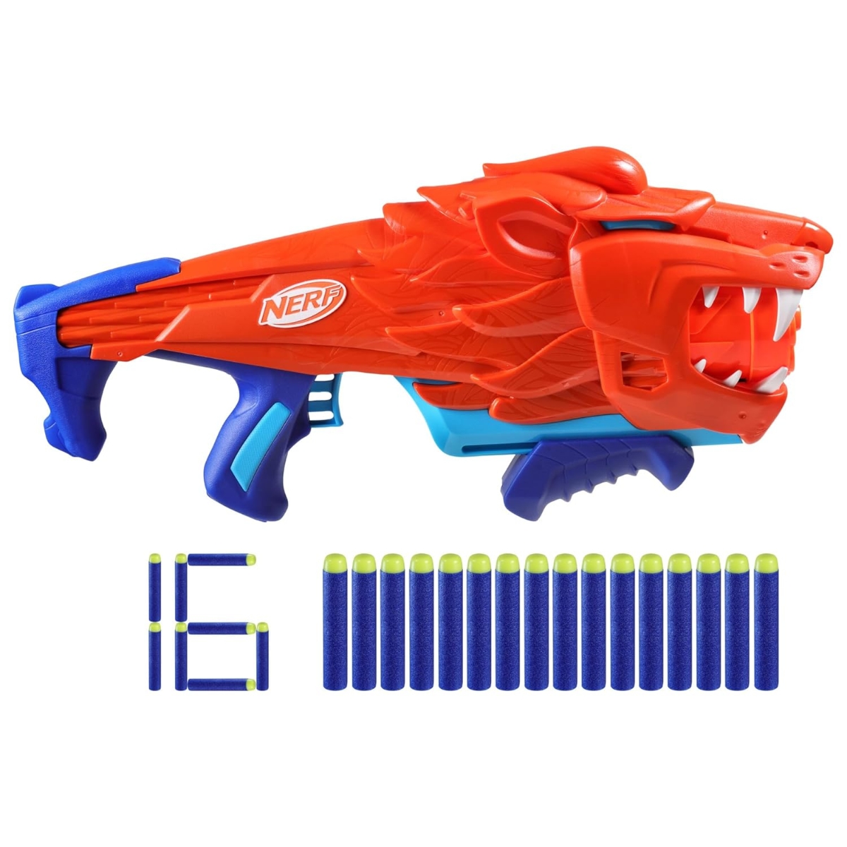 Nerf Wild Lionfury Easy Play Blaster Unisex, 5-7 Years
