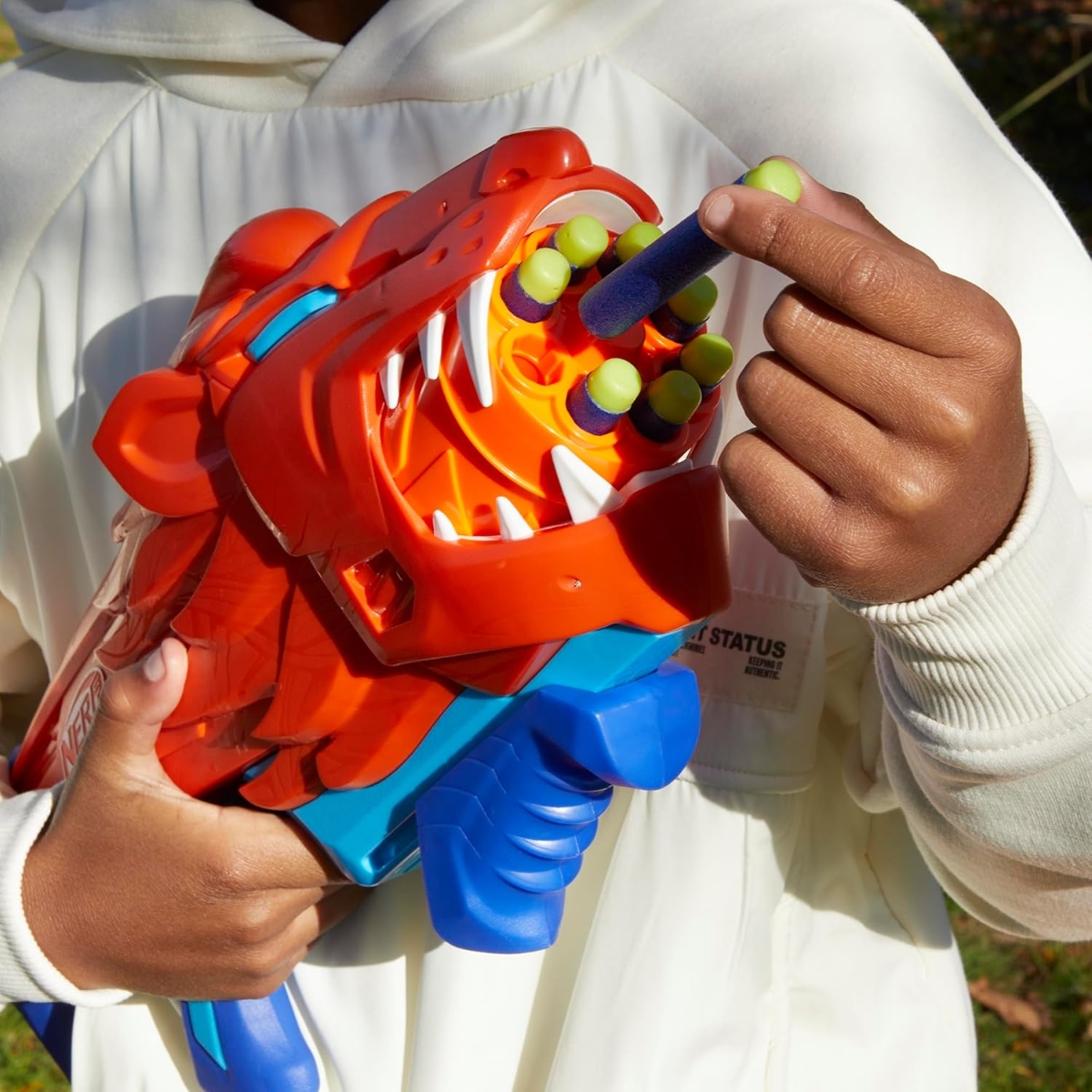 Nerf Wild Lionfury Easy Play Blaster Unisex, 5-7 Years