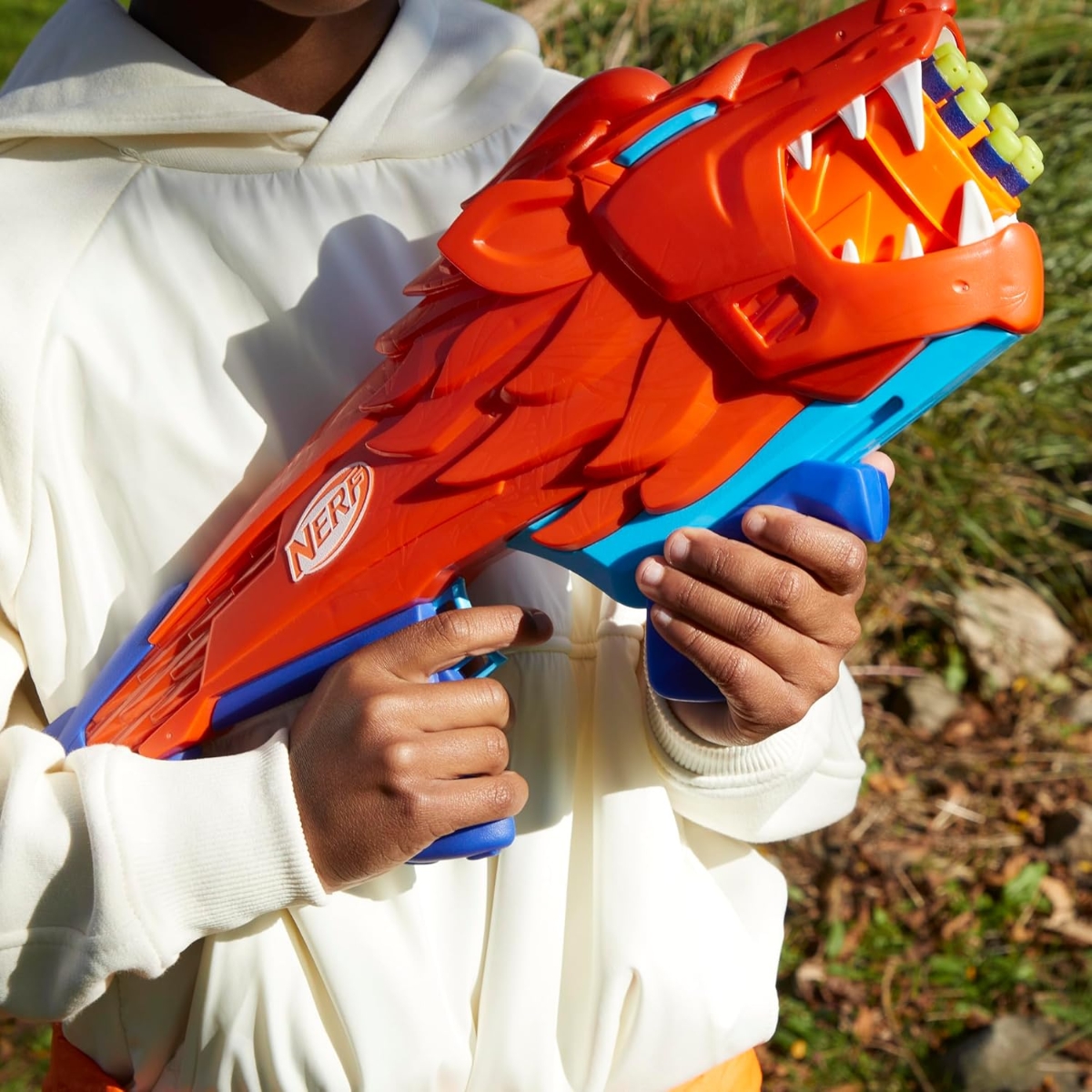 Nerf Wild Lionfury Easy Play Blaster Unisex, 5-7 Years