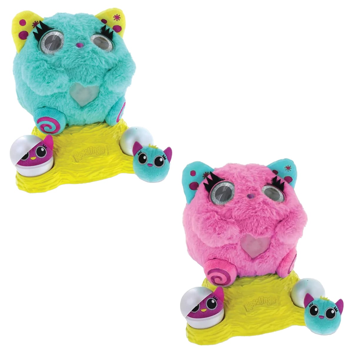 Nestlings Care Assorted Interactive Pet with 2 Surprise Babies Unisex, 5-7 Years