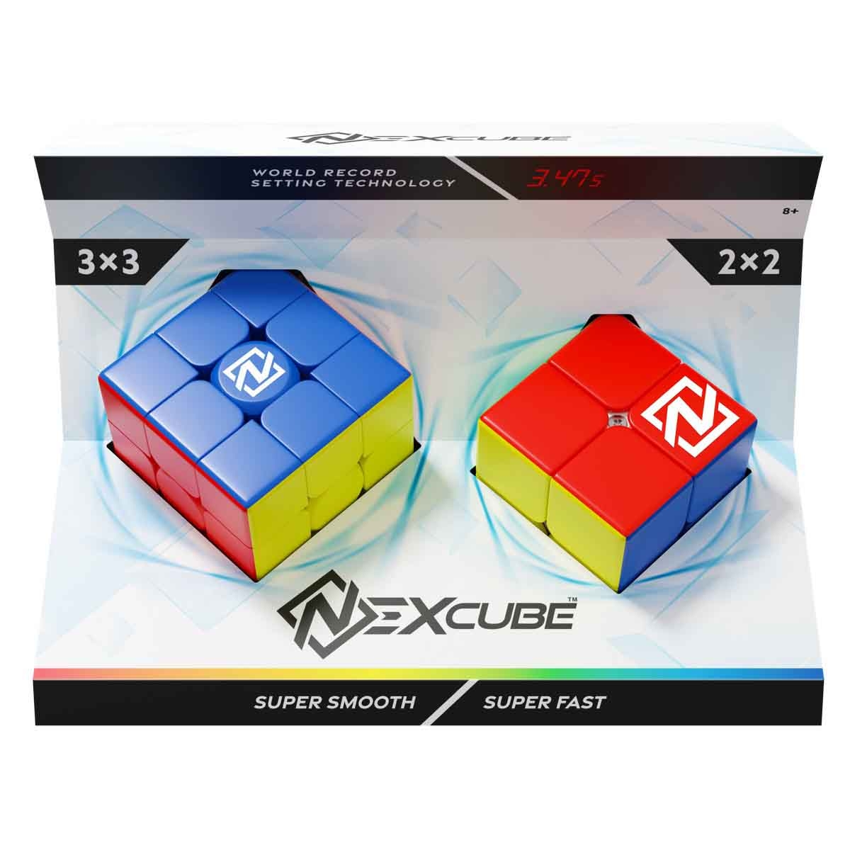 Nexcube 3x3 + 2x2 Stackable 12L Classic Cube Unisex, 8-10 Years