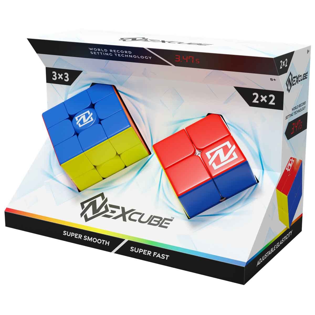 Nexcube 3x3 + 2x2 Stackable 12L Classic Cube Unisex, 8-10 Years