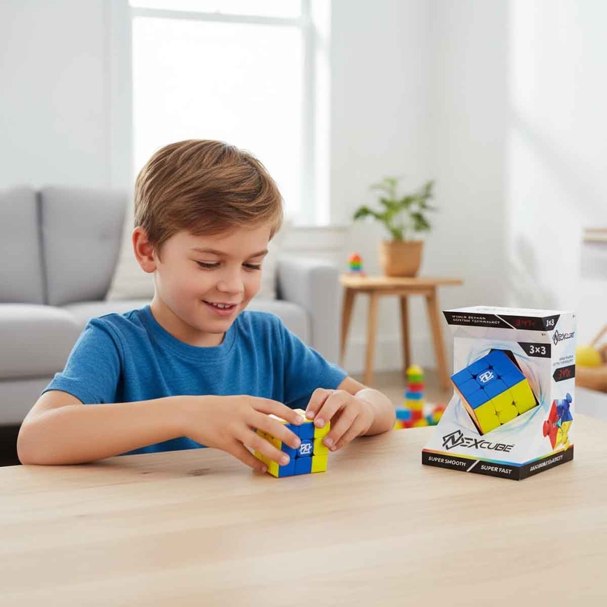 Nexcube 3x3 Stackable 12L Classic Cube Unisex, 8-10 Years